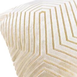Paoletti Evoke Cut Velvet Fibre Filled Cushion - thumbnail 4