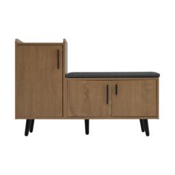 Urban Meuble Vintage Shoe Bench with Storage Cabinet - thumbnail 5