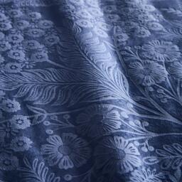 Appletree Berkley Embossed Velvet Duvet Cover Set in Navy - thumbnail 3