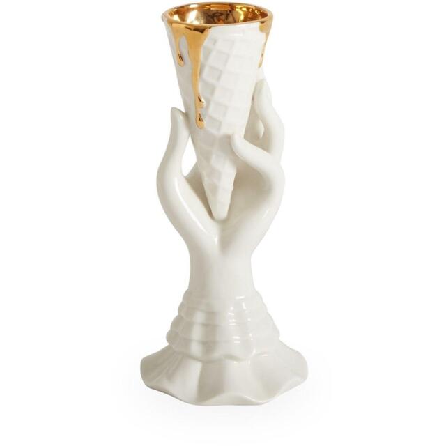Jonathan Adler JonathanAdler Gilded Muse I-Scream Vase - image 1