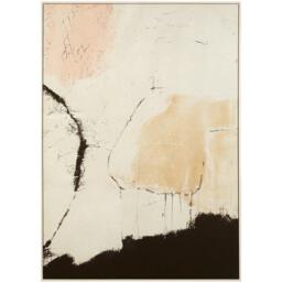 Fifty Five South Astratto Natural Pink And Classic Wall Art