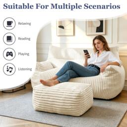 Urban Meuble SOFA Corduroy with Ottoman - thumbnail 9