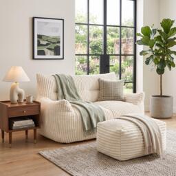 Urban Meuble SOFA Corduroy with Ottoman