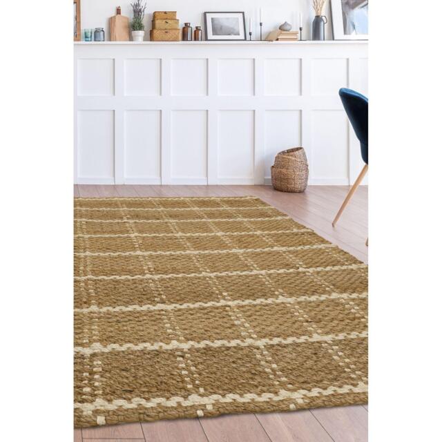 Homemaker Jute Check Rug - image 1