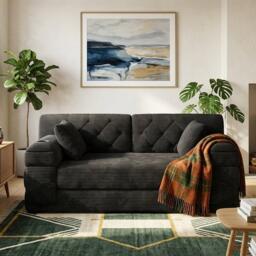 Urban Meuble Corduroy Convertible Sleeper Sofa