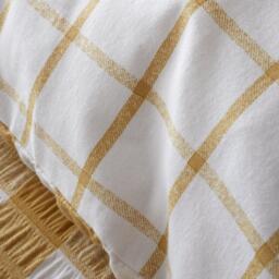 Catherine Lansfield Brushed Seersucker Gingham Duvet Cover Set - thumbnail 4