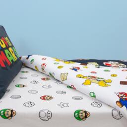 Nintendo Nintendo Super Mario Single Fitted Sheet - thumbnail 5