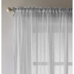 Enhanced Living Eden Voile Panel With Slot Top - Pair - thumbnail 3