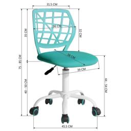 Urban Meuble Kids Swivel Desk Chair – Adjustable Height - thumbnail 5