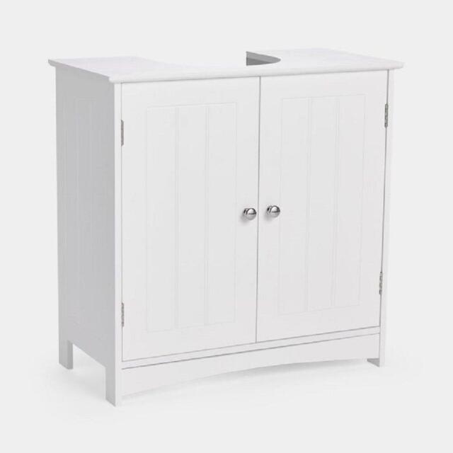 VonHaus VonHaus Holbrook White Under Sink Basin Unit