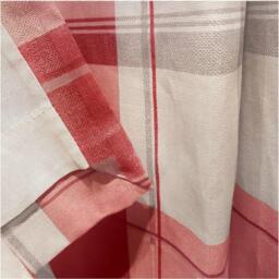 Fusion Balmoral Check 100% Cotton Pair of Eyelet Curtains - thumbnail 2