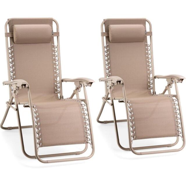 VonHaus Verona Sage Zero Gravity Chair Set of 2 - image 1