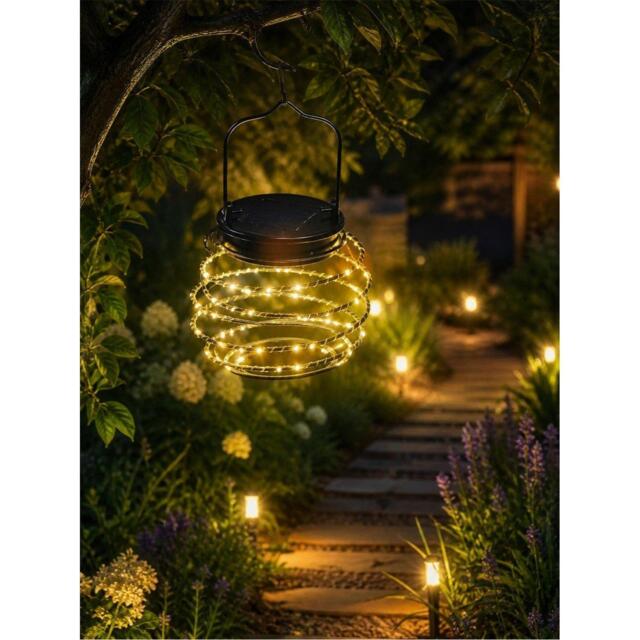Arti Casa ARTICASA Solar Garden Light Spiral 12x12cm - image 1