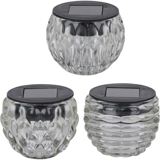 Arti Casa Table Jar Solar Light 1pc - image 1