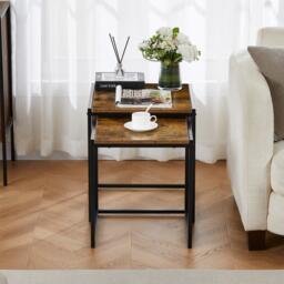 Lassic Vida Designs Brooklyn Nest of 2 Tables - thumbnail 3