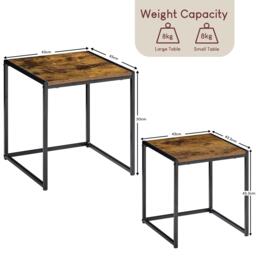 Lassic Vida Designs Brooklyn Nest of 2 Tables - thumbnail 2