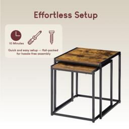 Lassic Vida Designs Brooklyn Nest of 2 Tables - thumbnail 8