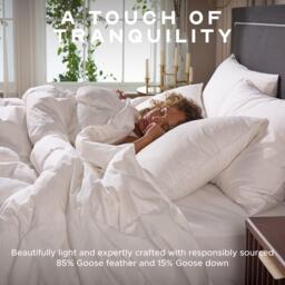 Snuggledown Goose Feather & Down Pillow - thumbnail 3
