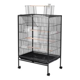 KIDKID PET Open Play Top Metal Pet Bird Cage with Casters - thumbnail 7