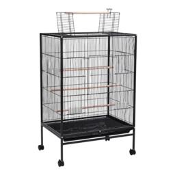 KIDKID PET Open Play Top Metal Pet Bird Cage with Casters - thumbnail 4