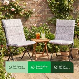Streetwize Outdoor Geo Full Length Seat Cushion - thumbnail 4