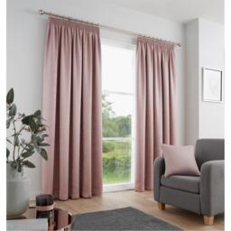 Fusion Galaxy Dim Out Self Lined Pencil Pleat Curtains
