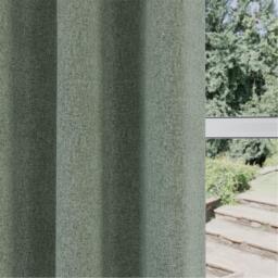 Enhanced Living Dallas Green 100% Blackout Readymade Curtains - thumbnail 3