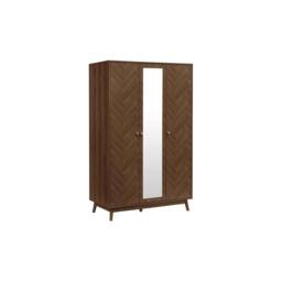 Birlea Herringford 3 Door Wardrobe With Mirror - thumbnail 6