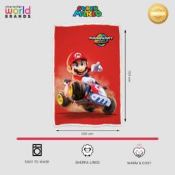 Nintendo Nintendo Point Sherpa Back Fleece Blanket - thumbnail 2