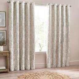 Wylder Sophia Floral Jacquard Eyelet Curtains - thumbnail 5