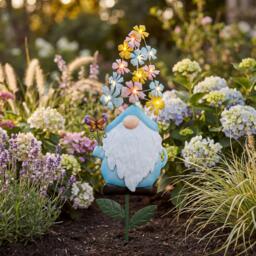 Streetwize Solar Powered Gnome Stake Light - Blue
