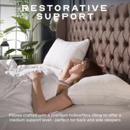 Snuggledown Indulgent Cotton 10.5 Tog Duvet + 2 Soft Pillows - thumbnail 3