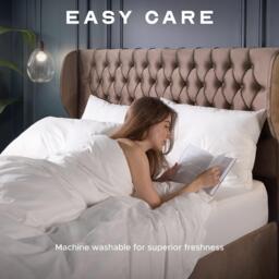 Snuggledown Indulgent Cotton 10.5 Tog Duvet + 2 Soft Pillows - thumbnail 6