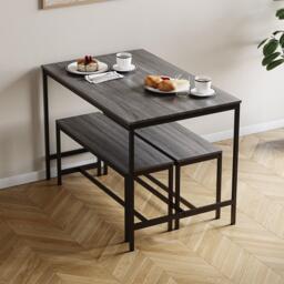 Lassic Roslyn 4 Seater Dining Table With Bench Set - thumbnail 4