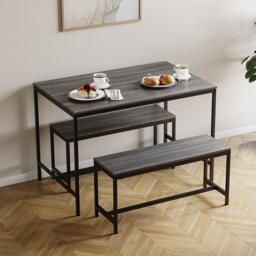 Lassic Roslyn 4 Seater Dining Table With Bench Set - thumbnail 5