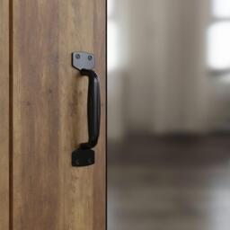 GFW Boston 3 Door Mirrored Wardrobe Knotty Oak - thumbnail 3