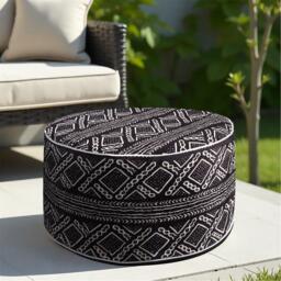 Streetwize Inflatable Ottoman - Aztec Patter - thumbnail 1