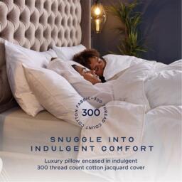 Snuggledown Clusterdown Medium Support Pillow - thumbnail 3