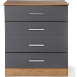 Homelife Carleton 4 Piece Gloss Bedroom Set - thumbnail 7