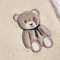 Catherine Lansfield Sherpa Teddy Bear Cosy Fleece Blanket Throw - thumbnail 3