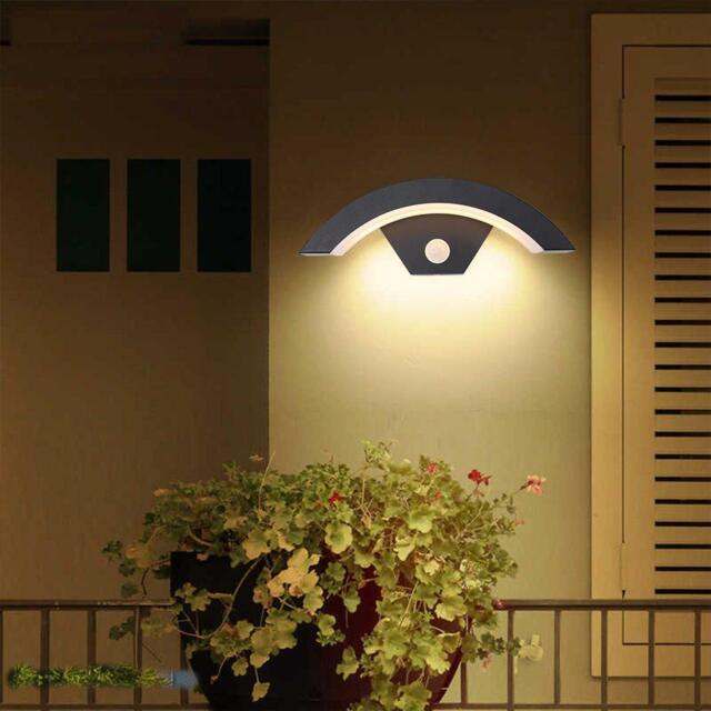 Breeins LED Curved Induction Wall Light for Outdoor - image 1