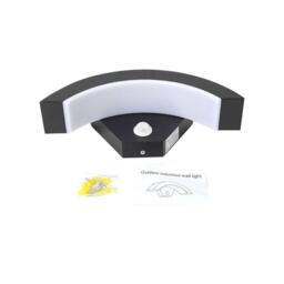 Breeins LED Curved Induction Wall Light for Outdoor - thumbnail 3