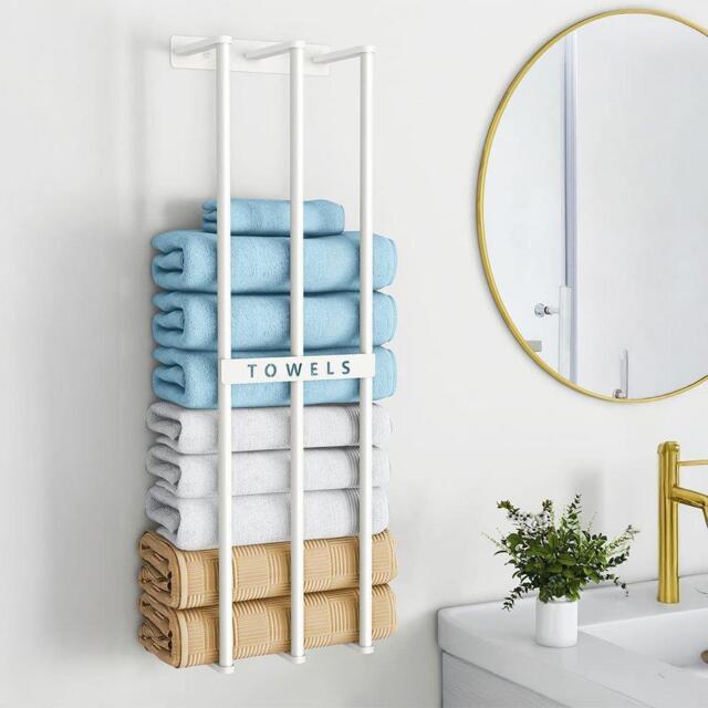 LIFE IDEAS Bathroom Wall Mounted Towel Rack - image 1