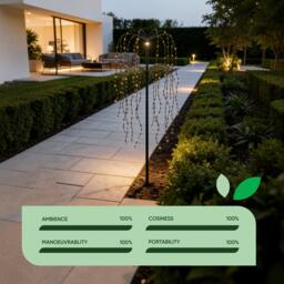 Streetwize Willow Tree with Solar Lights - thumbnail 6