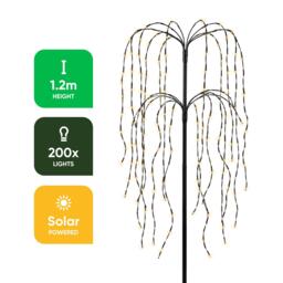 Streetwize Willow Tree with Solar Lights - thumbnail 3