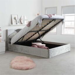 Birlea Berlin Ottoman Bed in Crushed Velvet - thumbnail 2