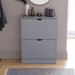 Lassic Vida Designs 2 Drawer Shoe Cabinet (Handle less) - thumbnail 3