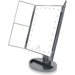 Rio 24 LED Touch Dimmable 3 Way Makeup Mirror - thumbnail 5