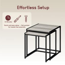 Lassic Vida Designs Brooklyn Nest of 2 Tables - thumbnail 8