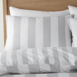 Catherine Lansfield Cove Stripe Reversible Duvet Cover Set - thumbnail 3